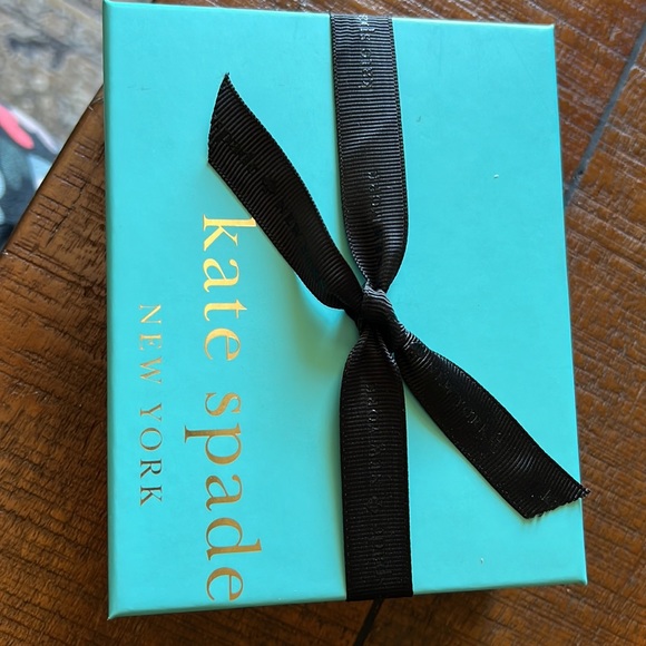 Kate spade bow bangle bracelet blue with gift box - Picture 10 of 10
